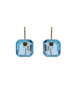 Octavia Earrings in Aqua
