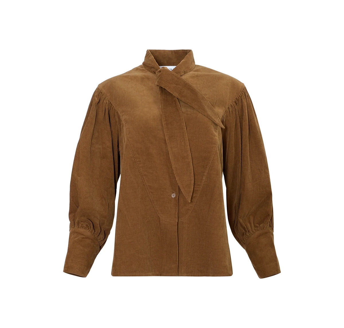 Odessa Shirt in Khaki Brown