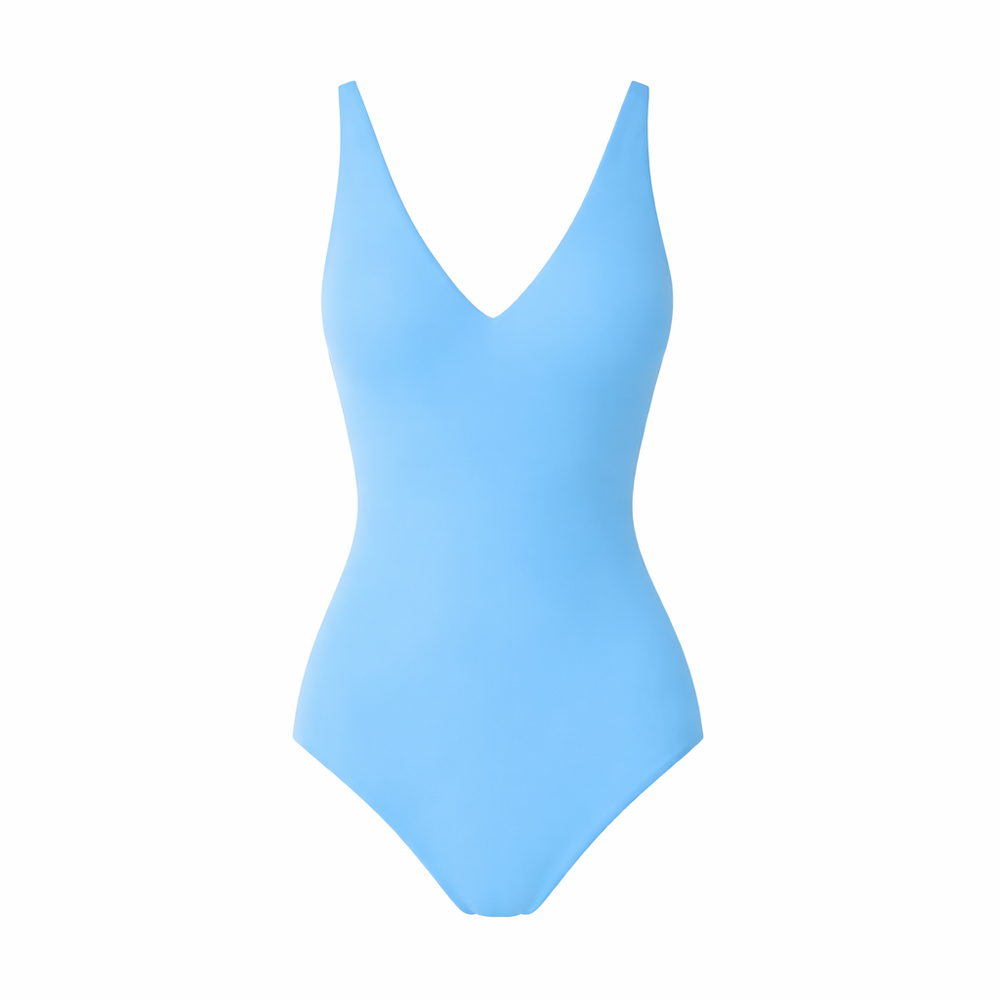 The Ohana One-Piece in Celeste