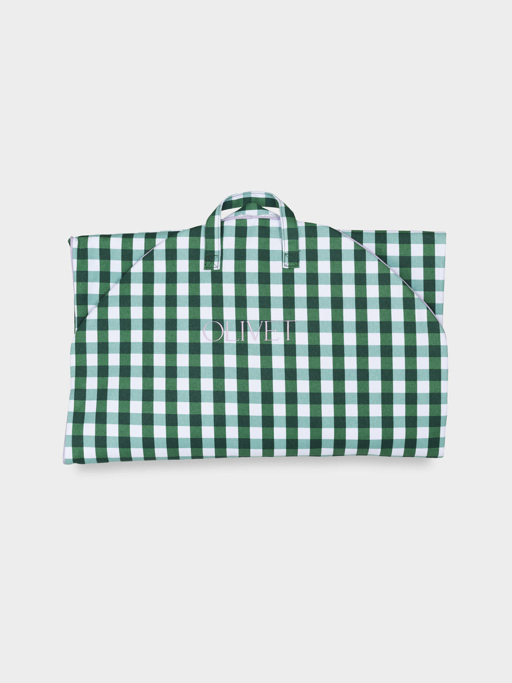 Classic Bag in Gingham in Green Check
