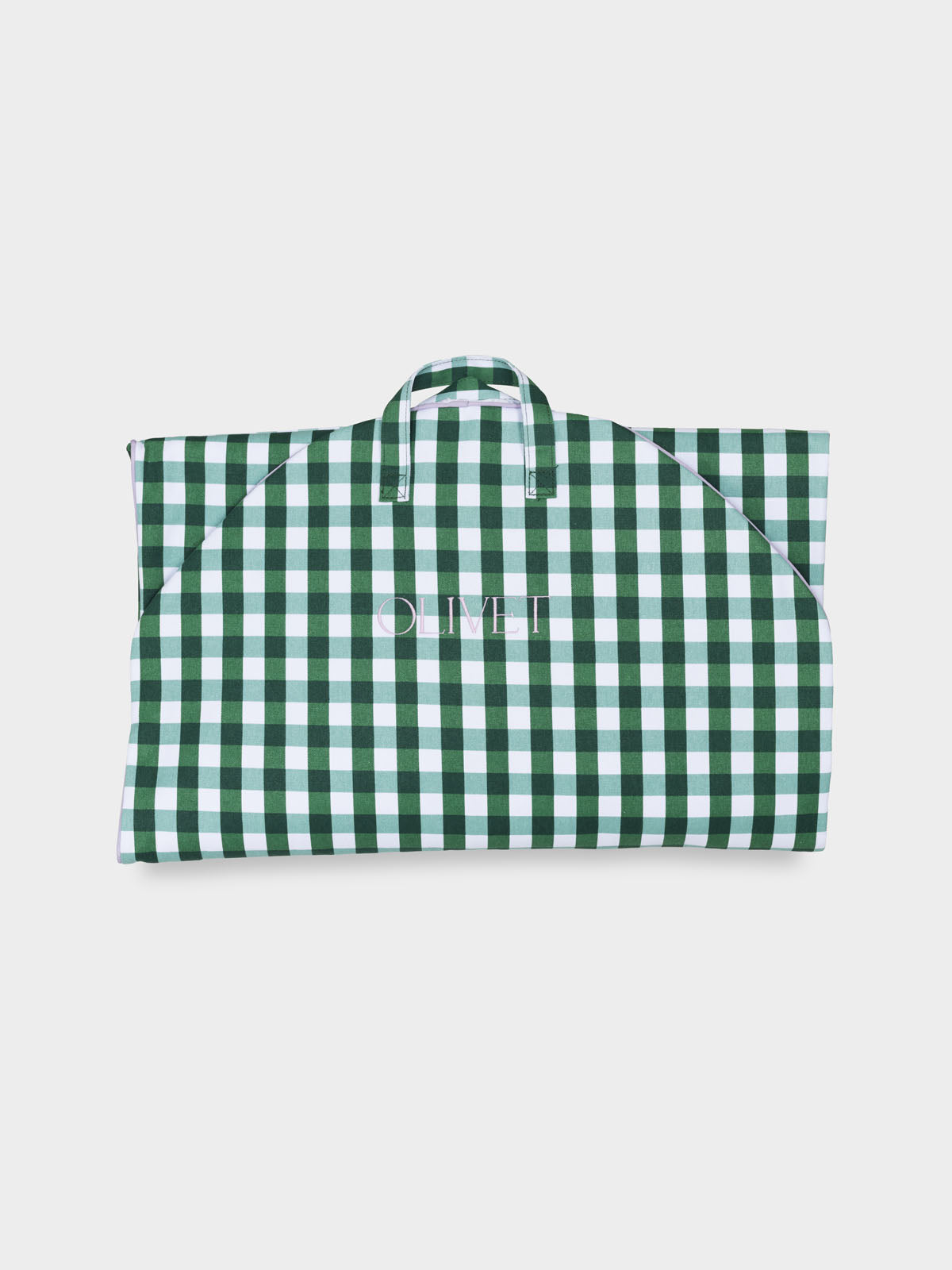 Classic Bag in Gingham in Green Check