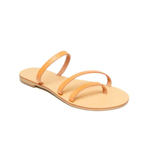 Olympia Vegetable Tanned Leather Sandal