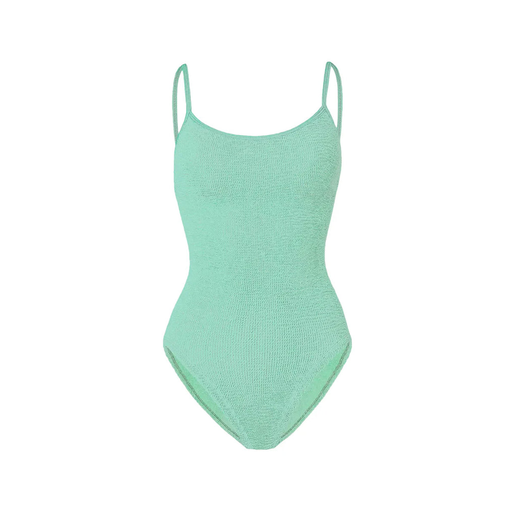 Pamela One-Piece in Metallic Mint