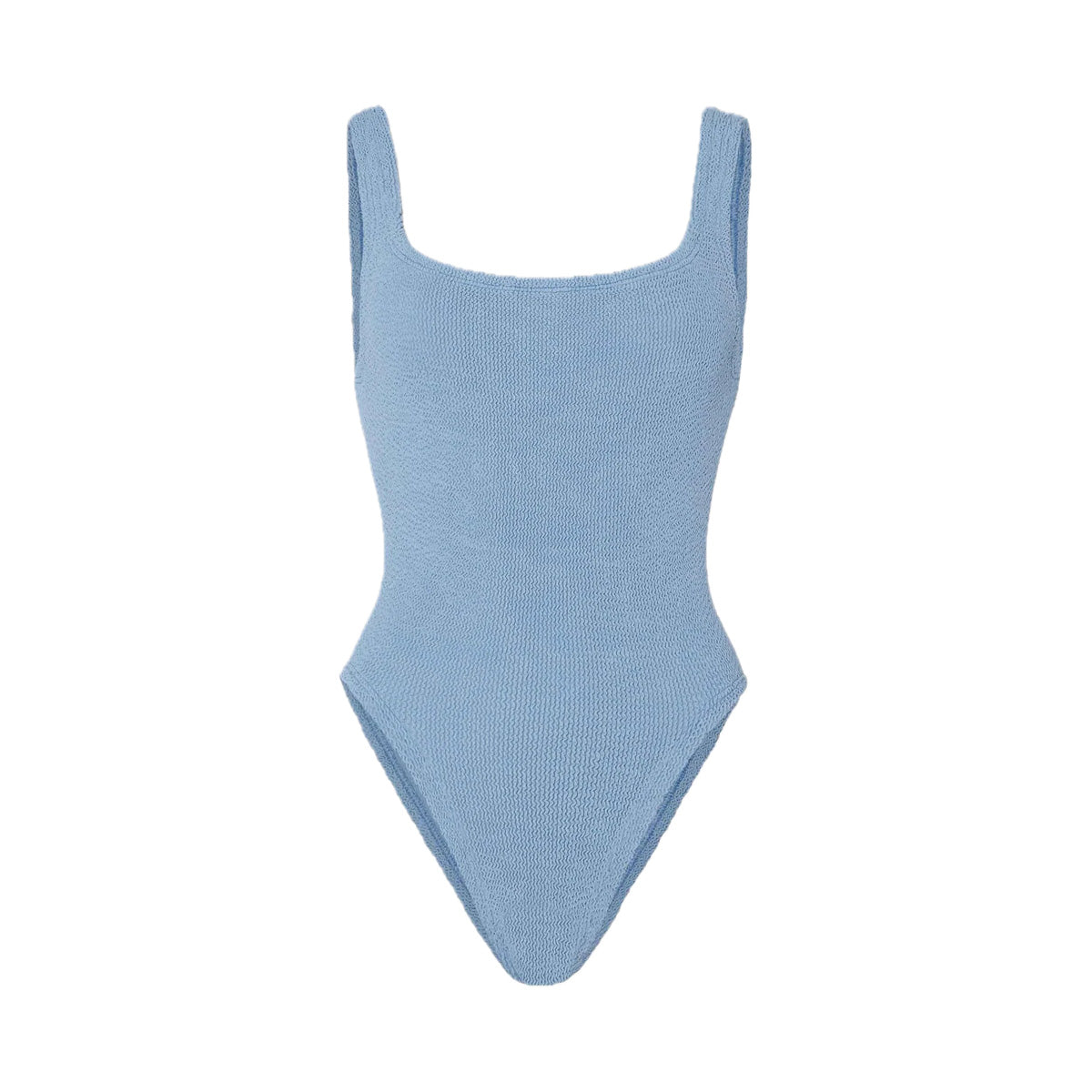 Square Neck One-Piece in Cornflower