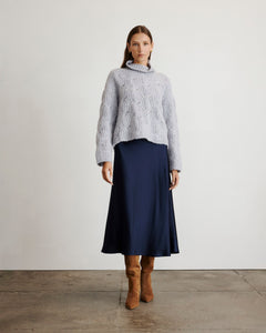 Opaline Sweater in Grey Sky