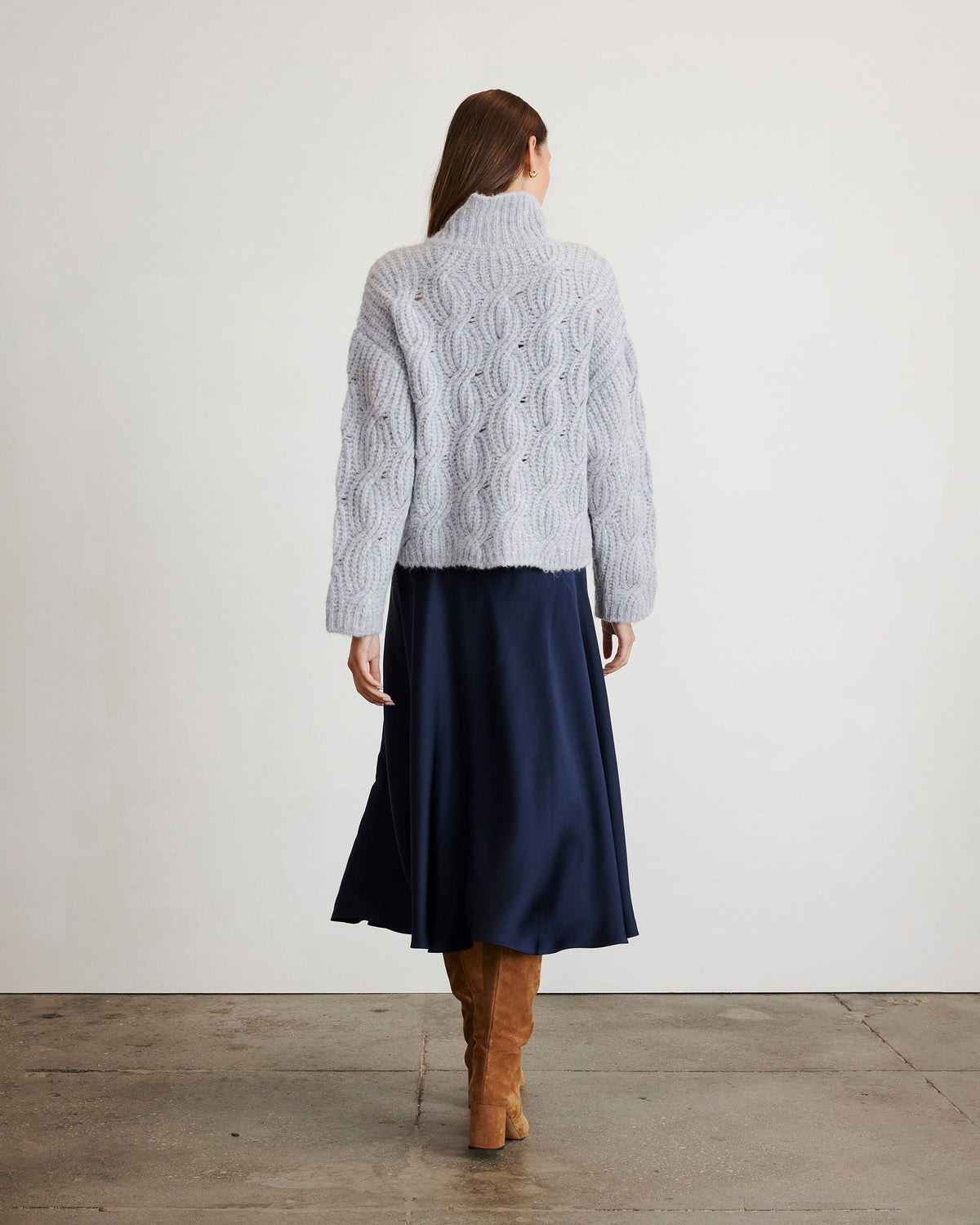 Opaline Sweater in Grey Sky