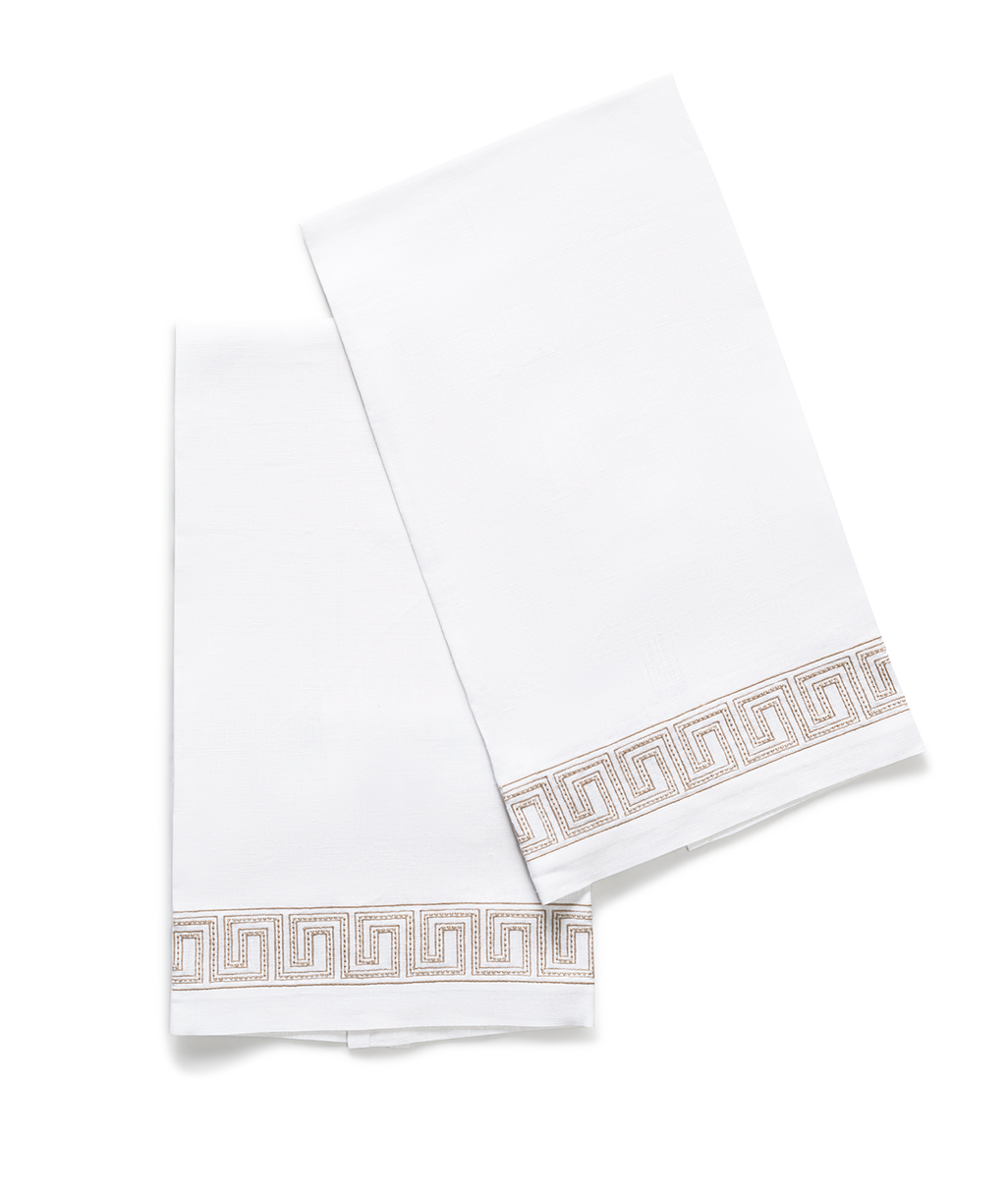 Matouk Schumacher Ophelia Guest Towels, Set of 2