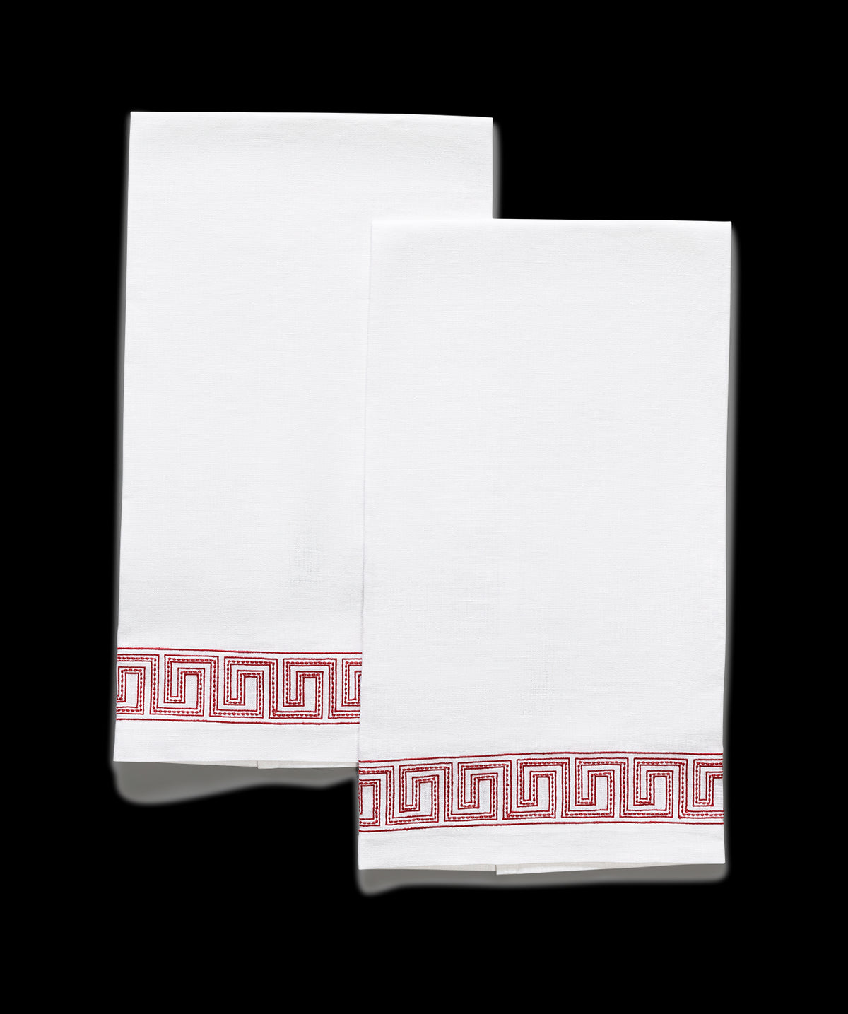 Matouk Schumacher Ophelia Guest Towels, Set of 2