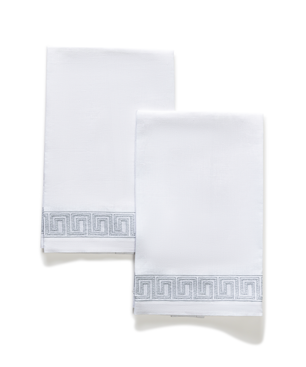 Matouk Schumacher Ophelia Guest Towels, Set of 2