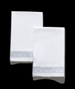 Matouk Schumacher Ophelia Guest Towels, Set of 2