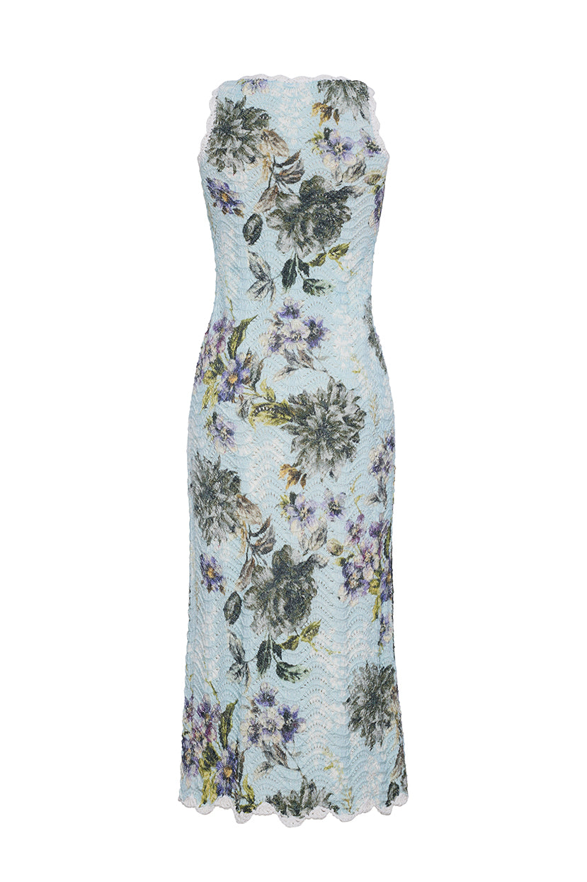 Orel Dress in Margaux Bloom Blue