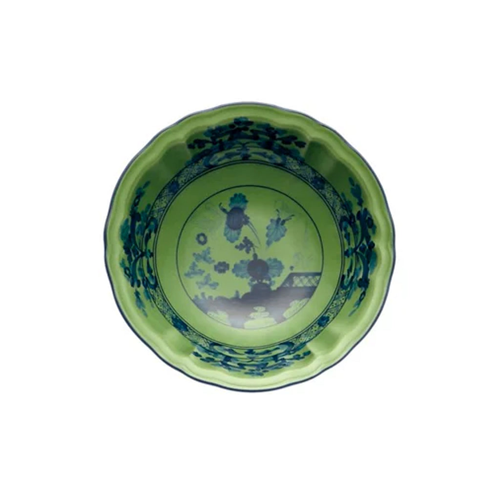 Oriente Italiano Fruit Bowl in Malachite