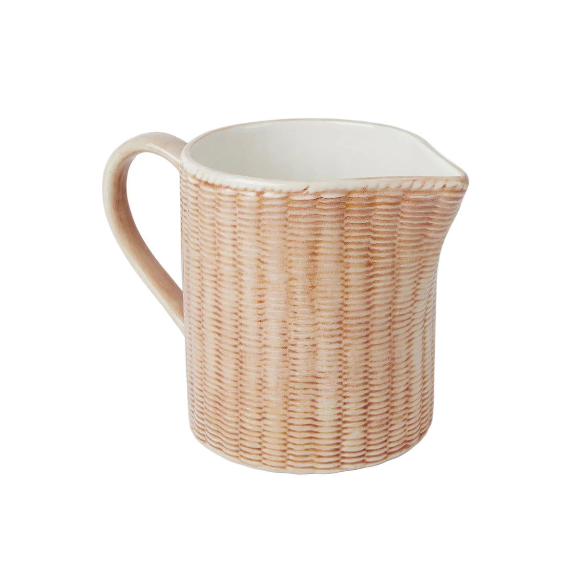 Osier Milk or Juice Pitcher, Natural
