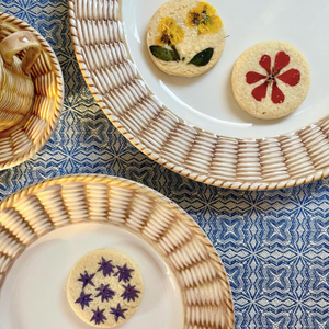 Osier Salad/Dessert Plate, Natural