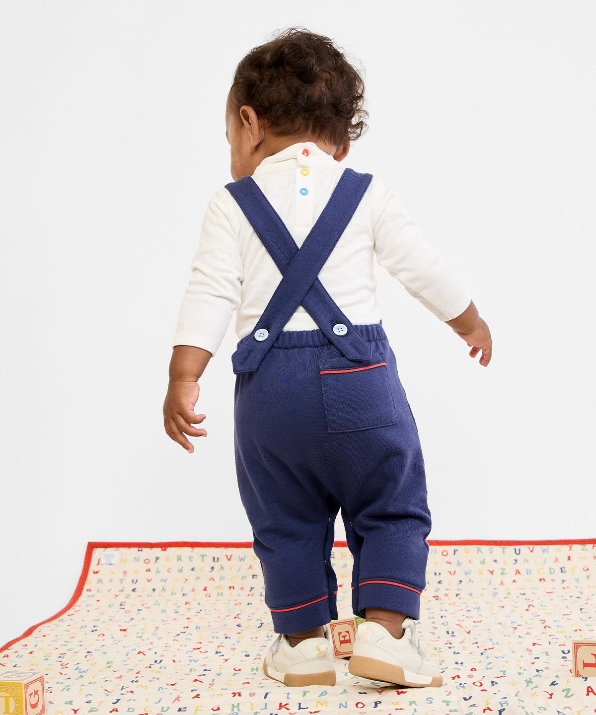 Oso Overall in Navy