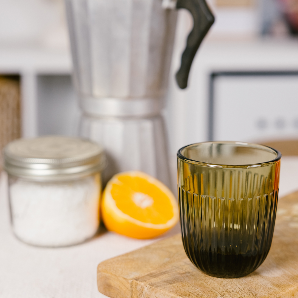 Ouessant Tumbler in Olive Green, Set of 6