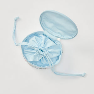 Jewelry Case in Lily of the Valley Ribbon Bouquet