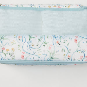 Medium Packing Cube in Lily of the Valley Ribbon Bouquet