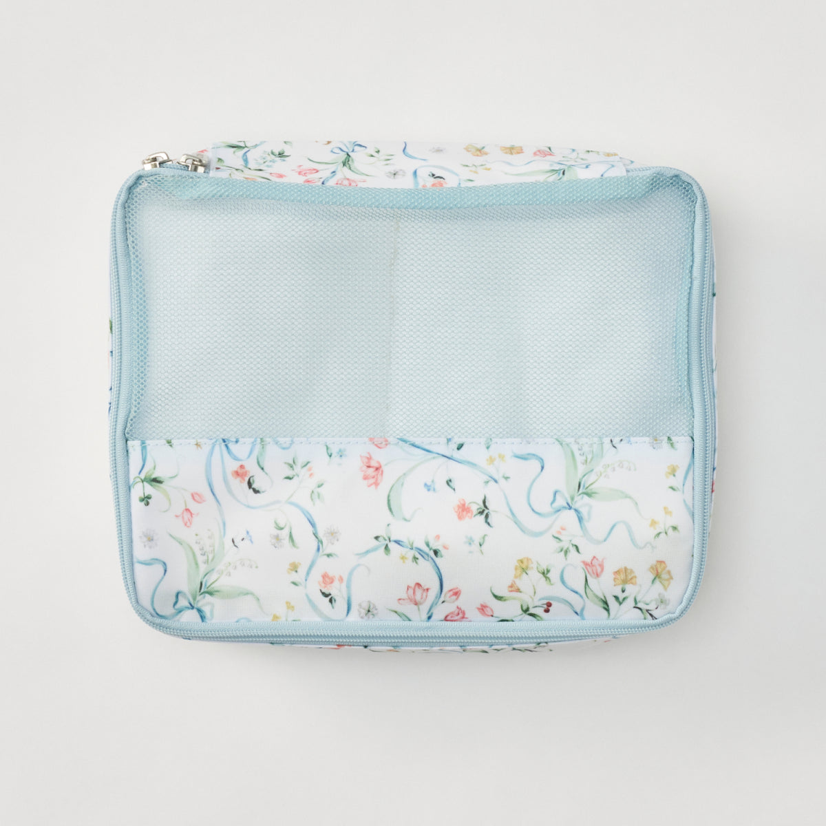 Small Packing Cube in Lily of the Valley Ribbon Bouquet
