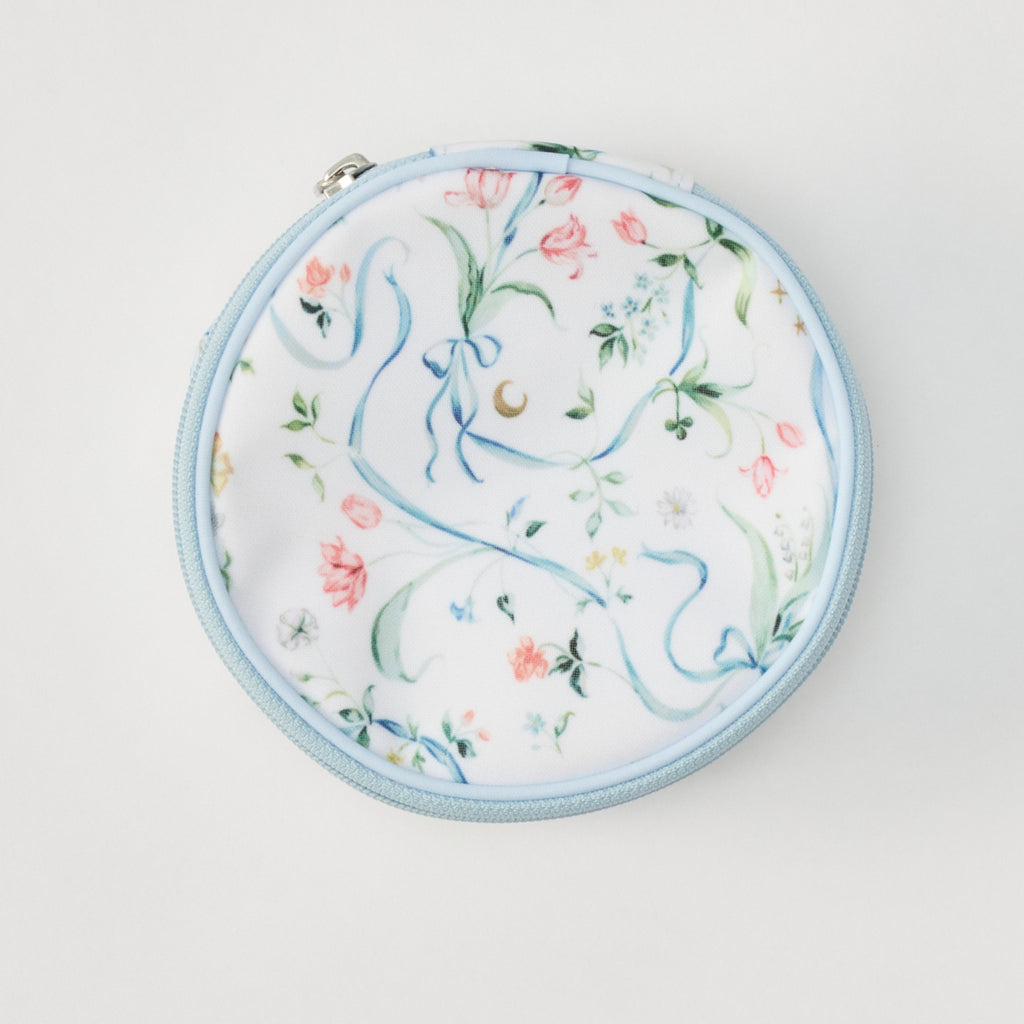 Jewelry Case in Lily of the Valley Ribbon Bouquet