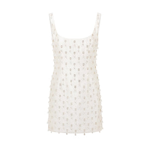 Mikado Mini Dress with Crystal Drops | STYLE 022