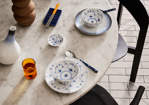 Blue Fluted Plain Bowl 1 Pint