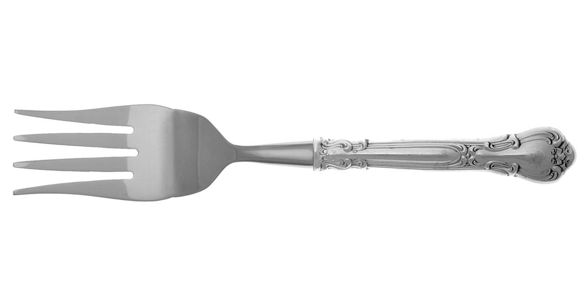 Chantilly Sterling Silver Gorham Cold Meat Fork Large