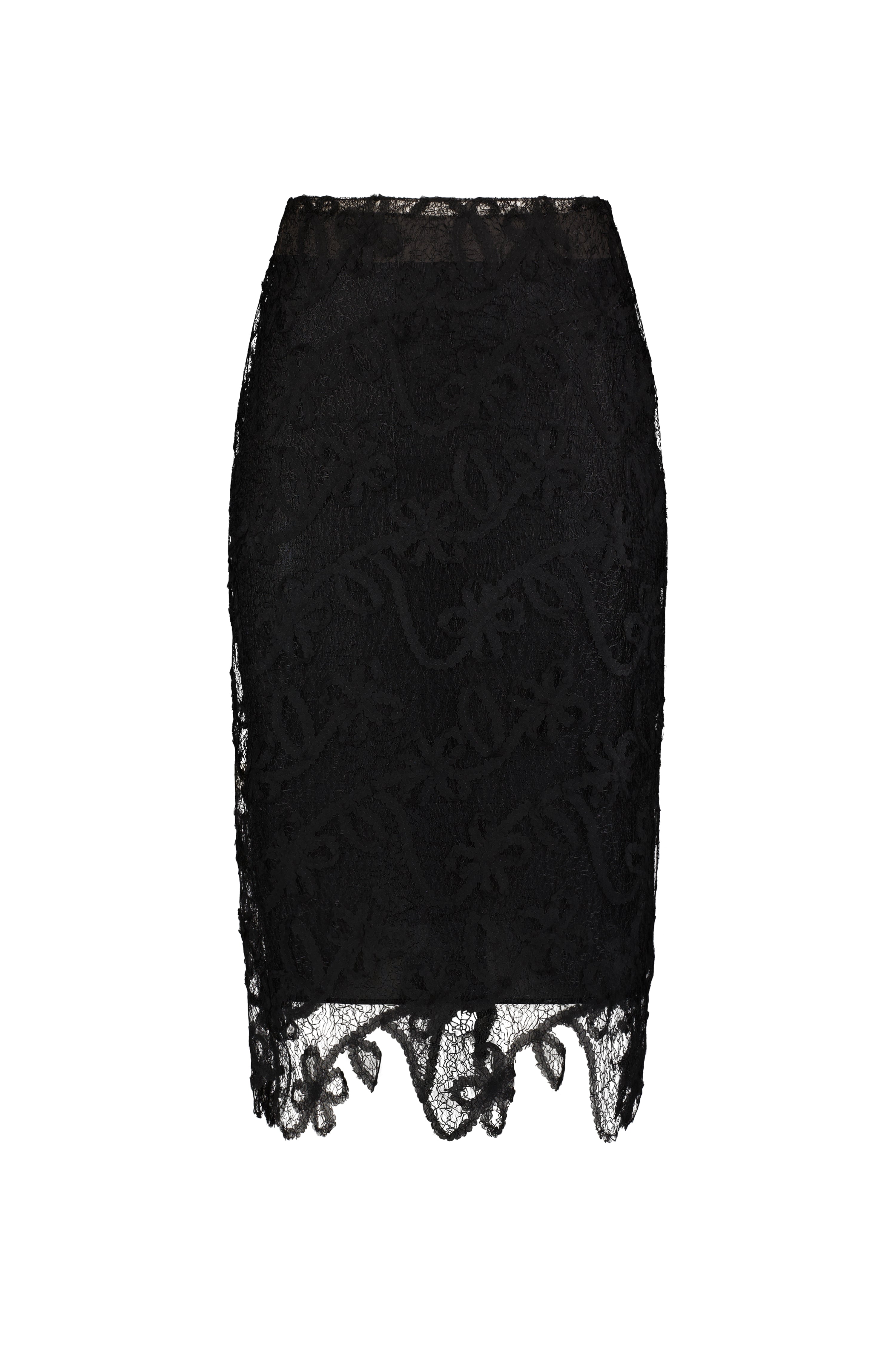 Lace Tubino in Black