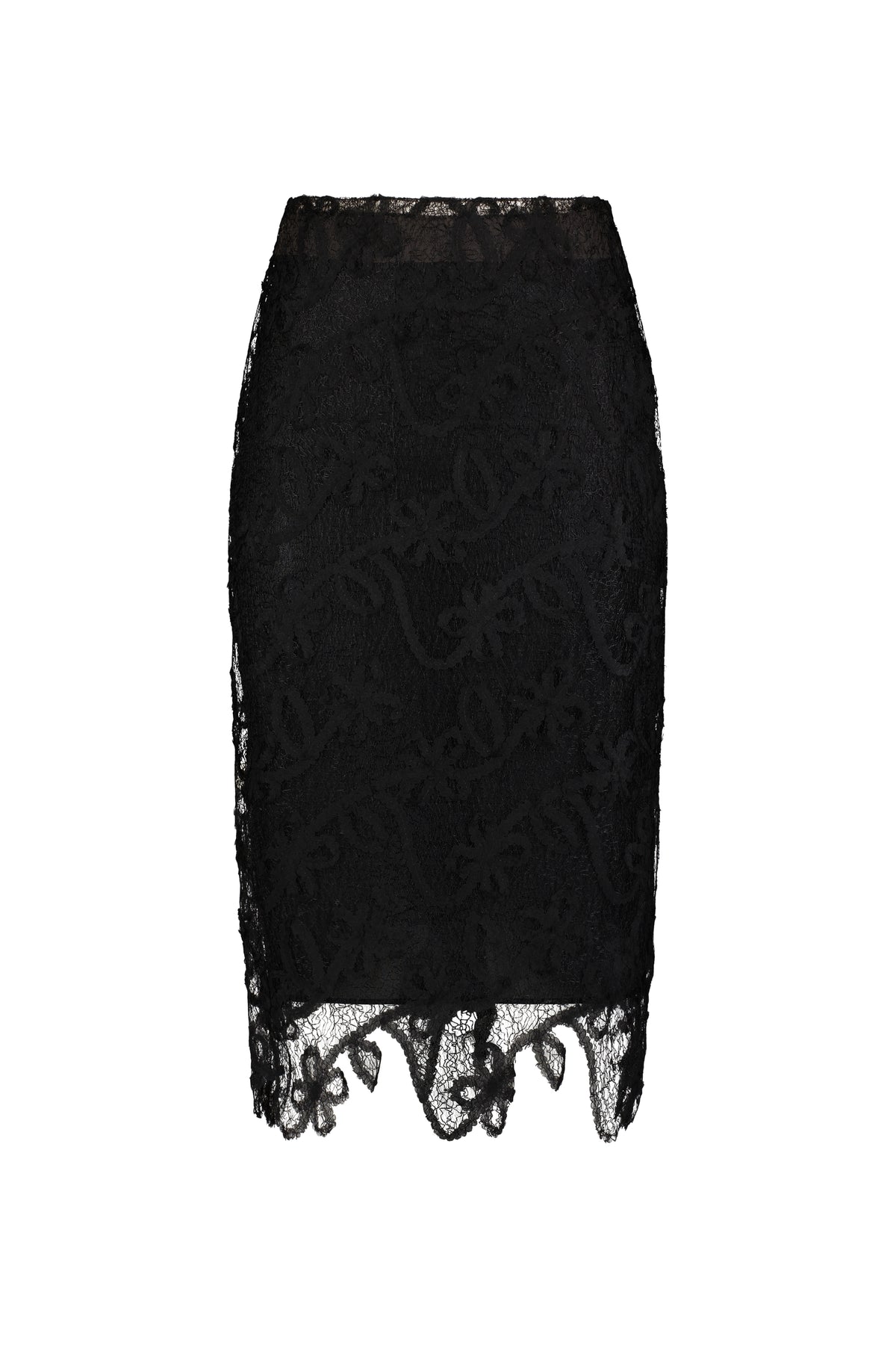 Lace Tubino in Black