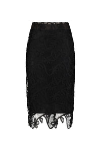 Lace Tubino in Black