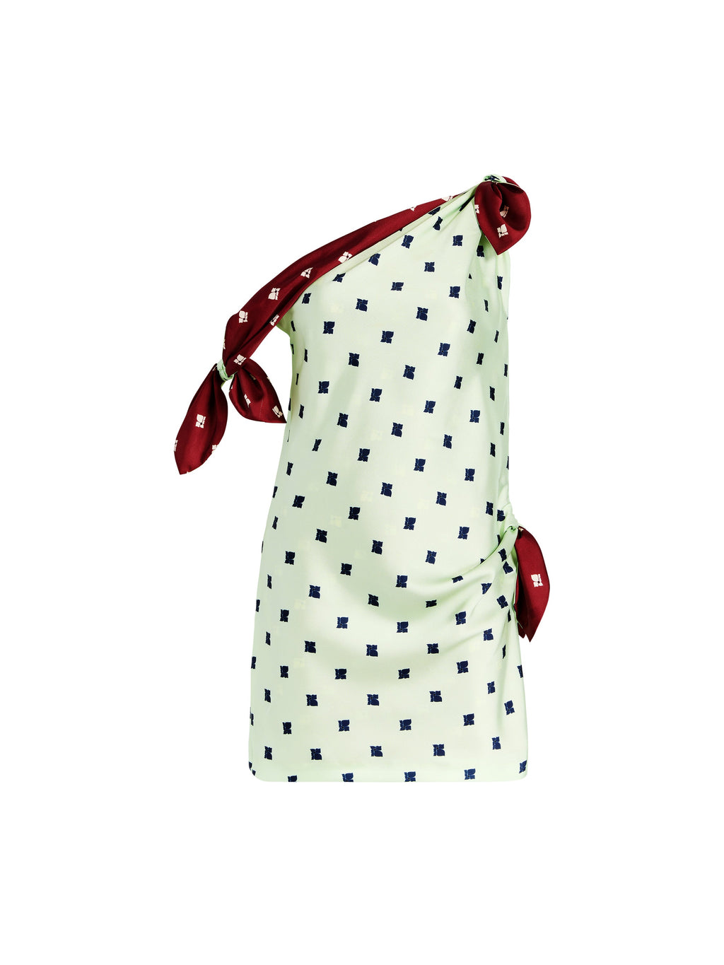 Floral Tabard Tie Tunic in Navy Floral