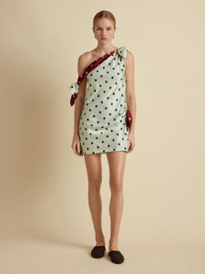 Floral Tabard Tie Tunic in Navy Floral