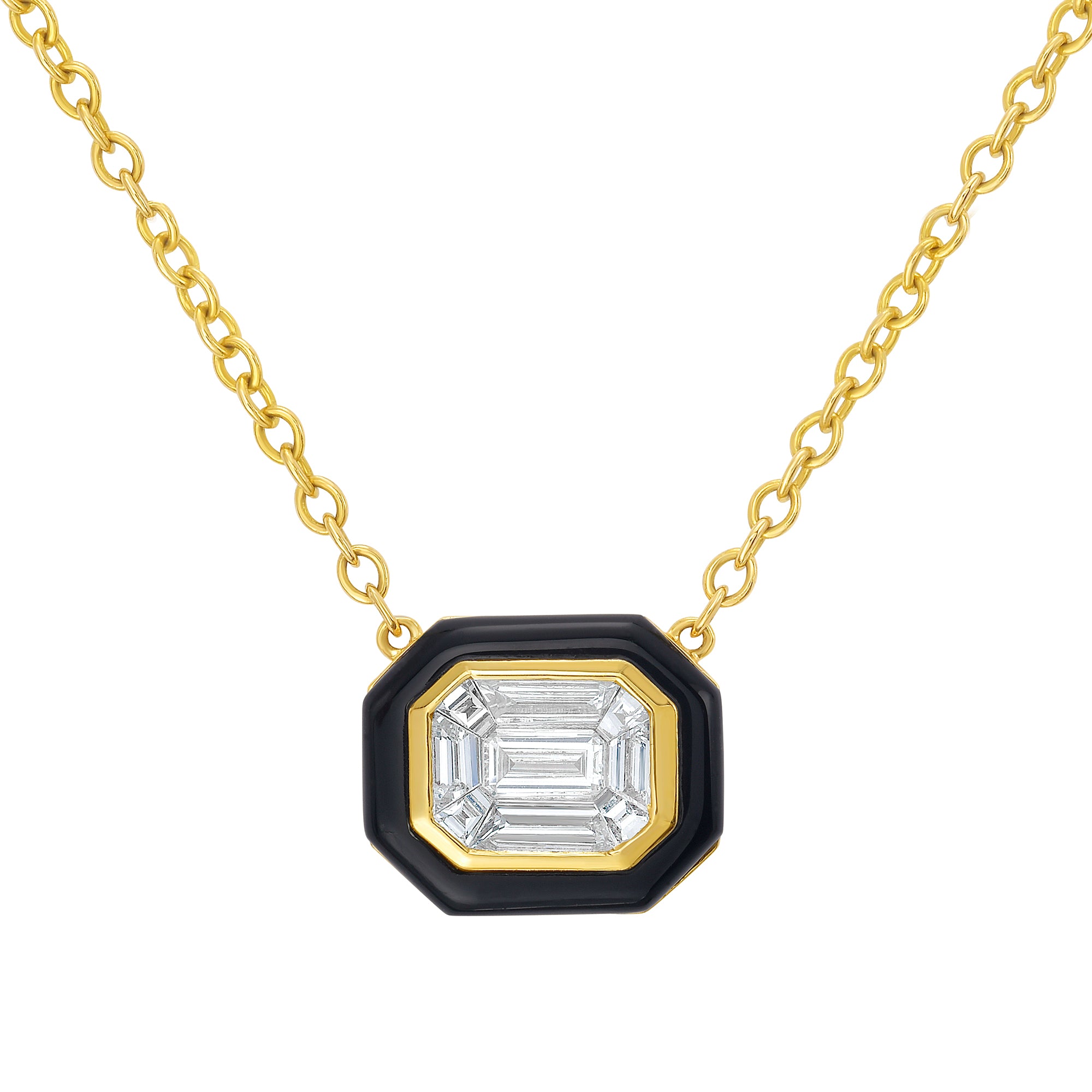 Black Velvet Diamond Pendant
