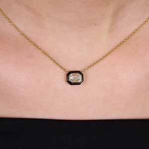 Black Velvet Diamond Pendant