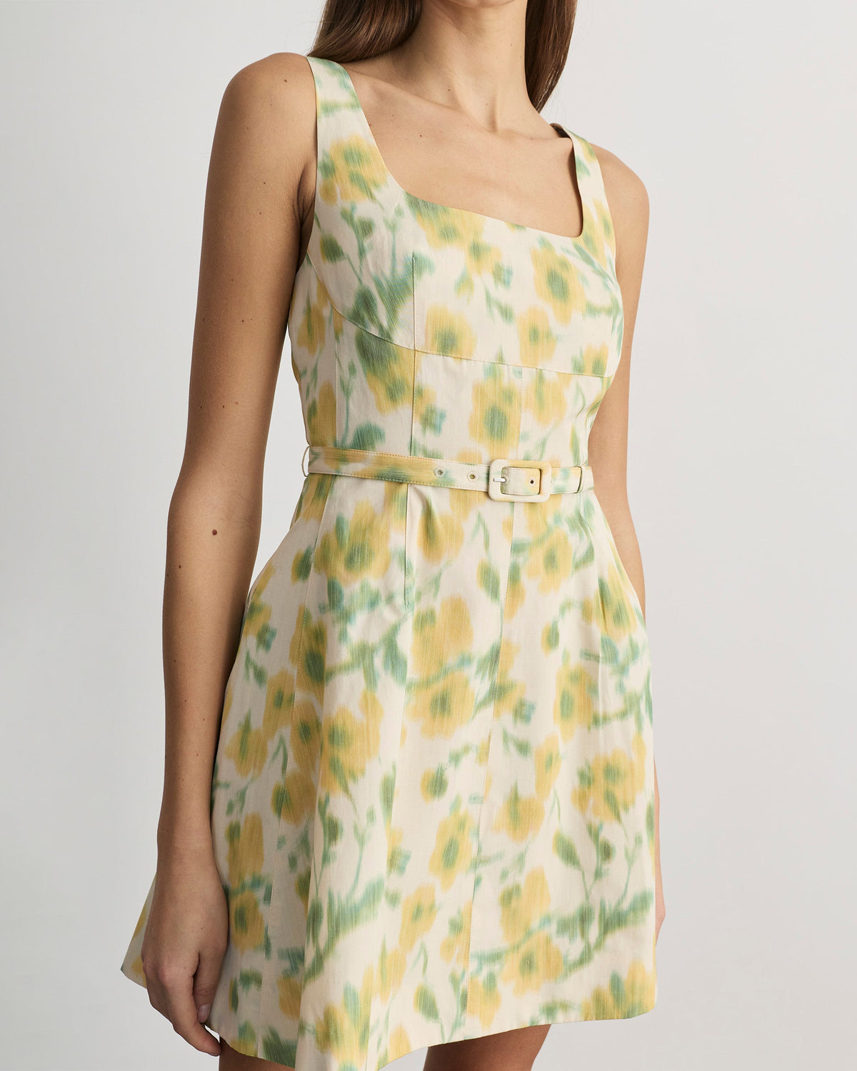 Paige Dress in Butter Multi