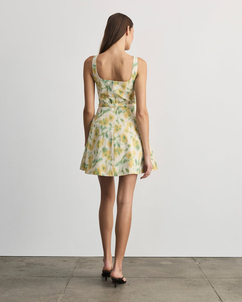 Paige Dress in Butter Multi