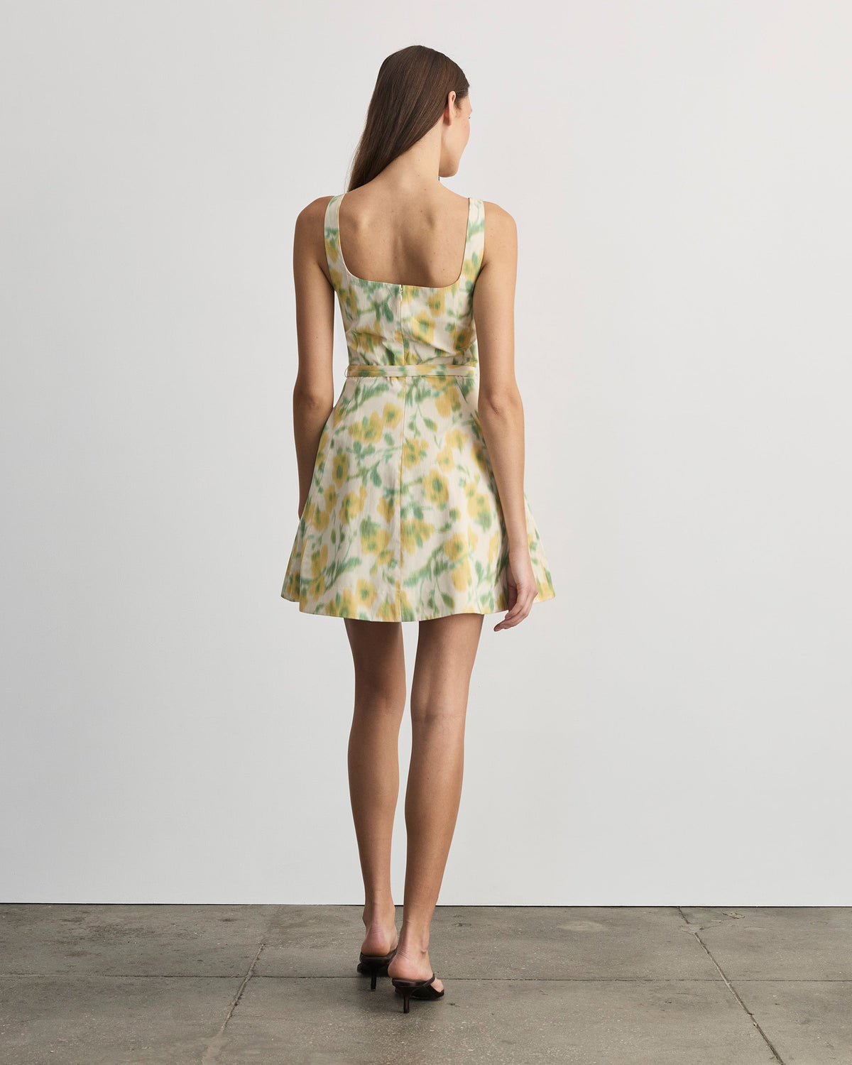 Paige Dress in Butter Multi