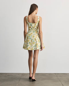 Paige Dress in Butter Multi