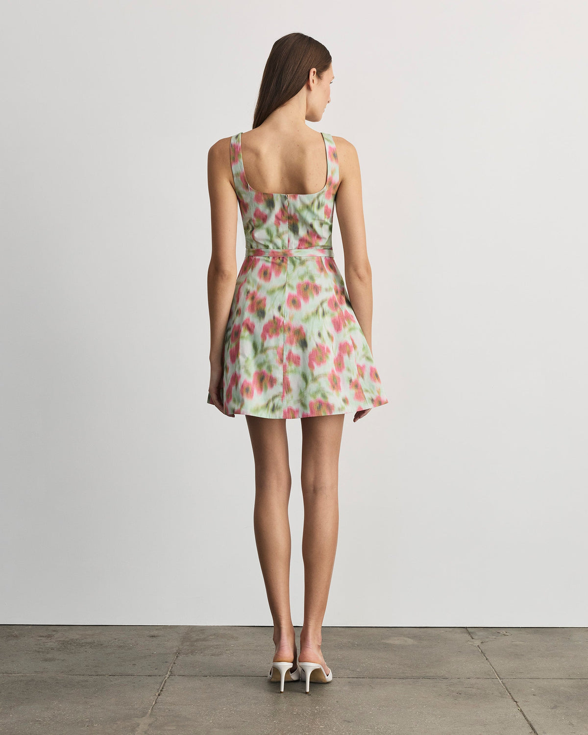 Paige Dress in Pistachio Multi