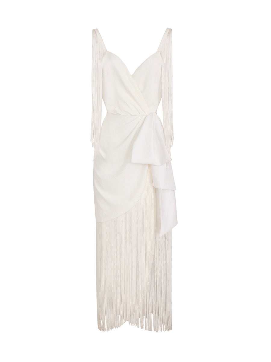 Parchita Dress in White
