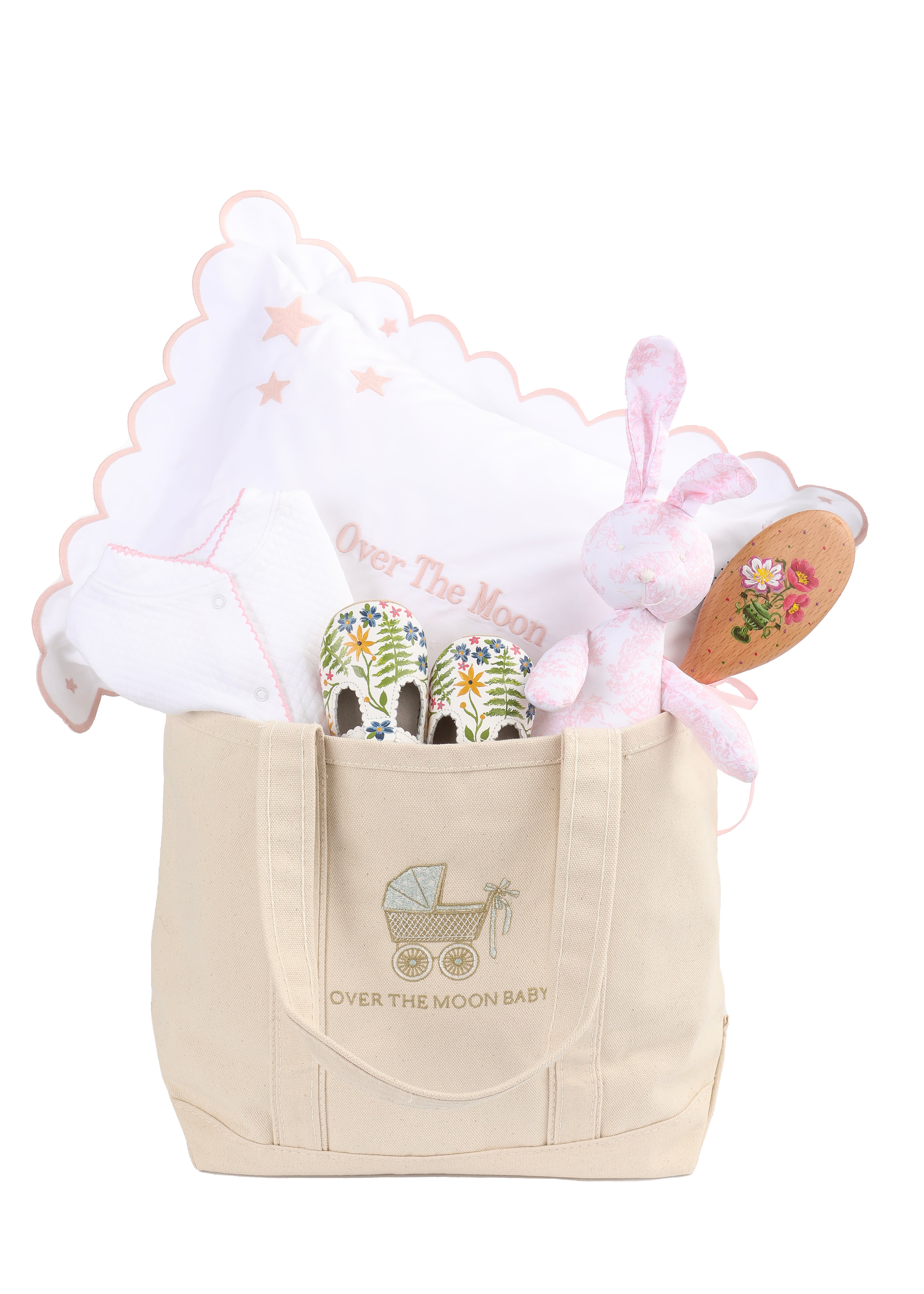 Over The Moon's "Over The Top" Pink Baby Bundle