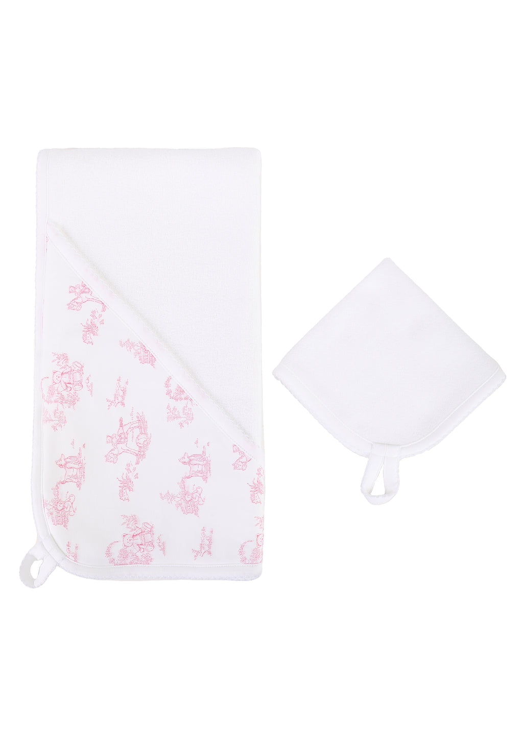 Over The Moon's Bath Baby Bundle in Pink