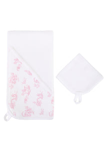 Over The Moon's Bath Baby Bundle in Pink