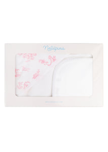 Over The Moon's Bath Baby Bundle in Pink