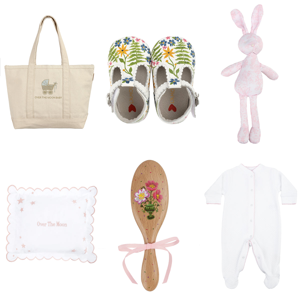 Over The Moon's "Over The Top" Pink Baby Bundle
