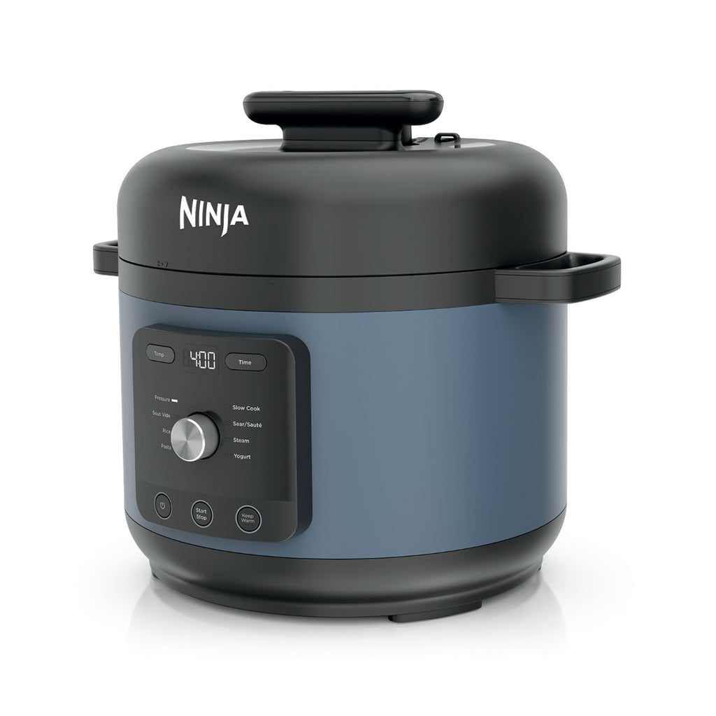 Ninja HyperHeat 9-in-1 6.5qt Electric Pressure Cooker w/ SimpliServe, Blue Macaron