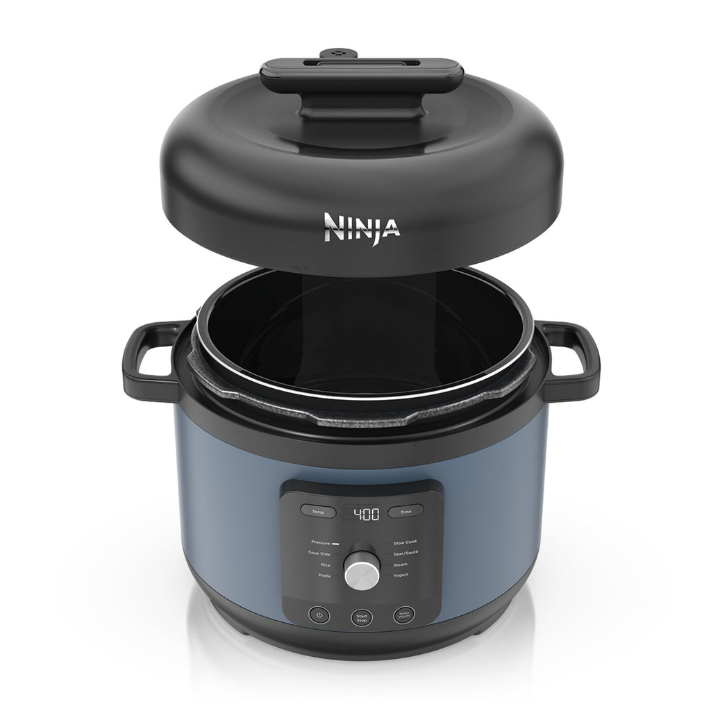 Ninja HyperHeat 9-in-1 6.5qt Electric Pressure Cooker w/ SimpliServe, Blue Macaron