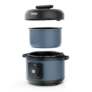 Ninja HyperHeat 9-in-1 6.5qt Electric Pressure Cooker w/ SimpliServe, Blue Macaron
