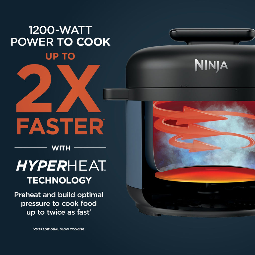 Ninja HyperHeat 9-in-1 6.5qt Electric Pressure Cooker w/ SimpliServe, Blue Macaron