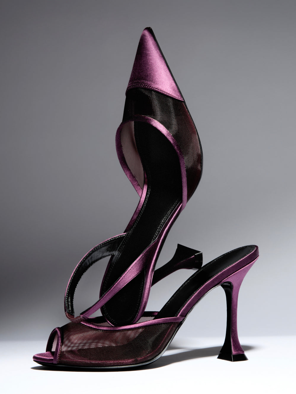 Esme 95 in Mulberry Satin